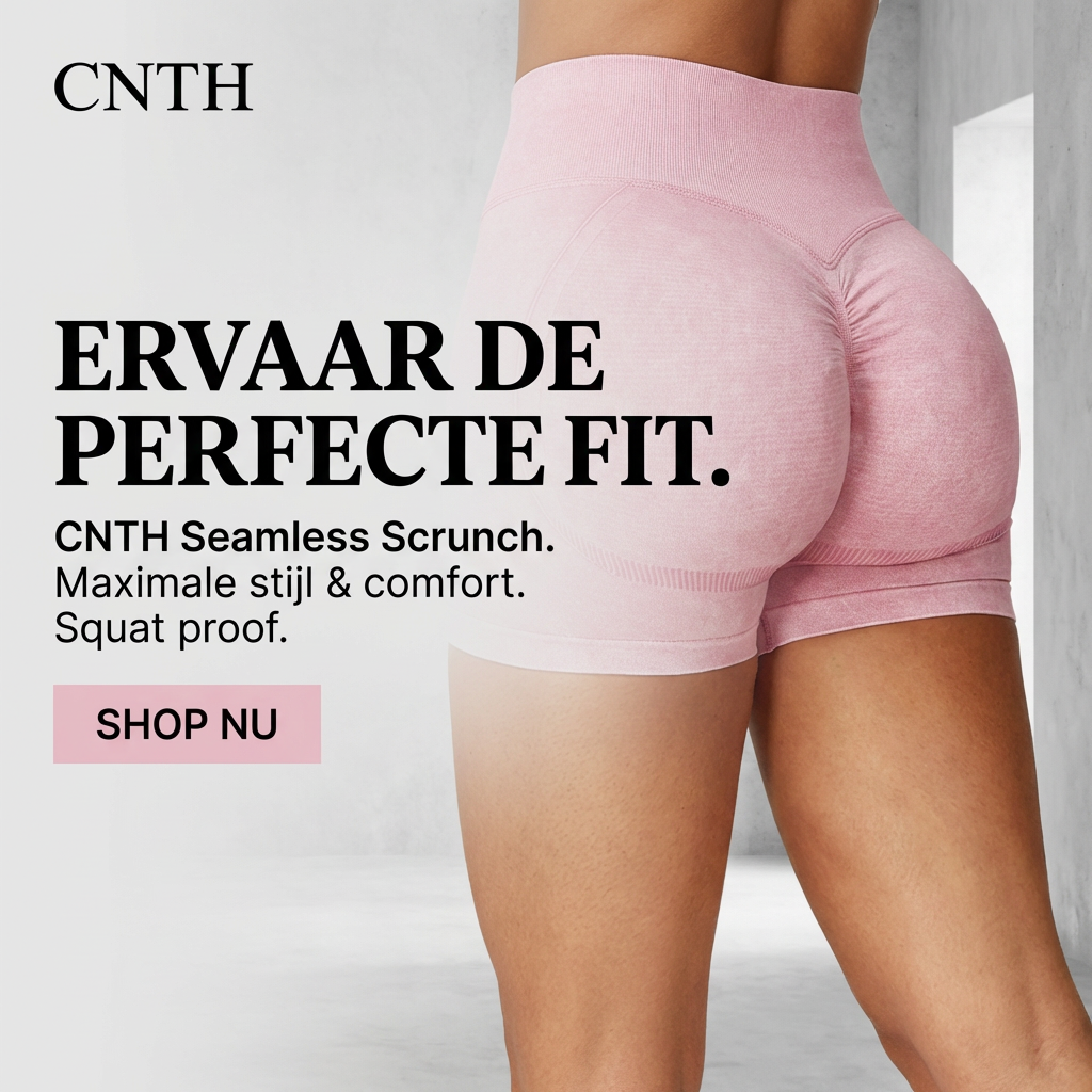 CNTH Seamless Scrunch Short High Waist & Squat Proof
