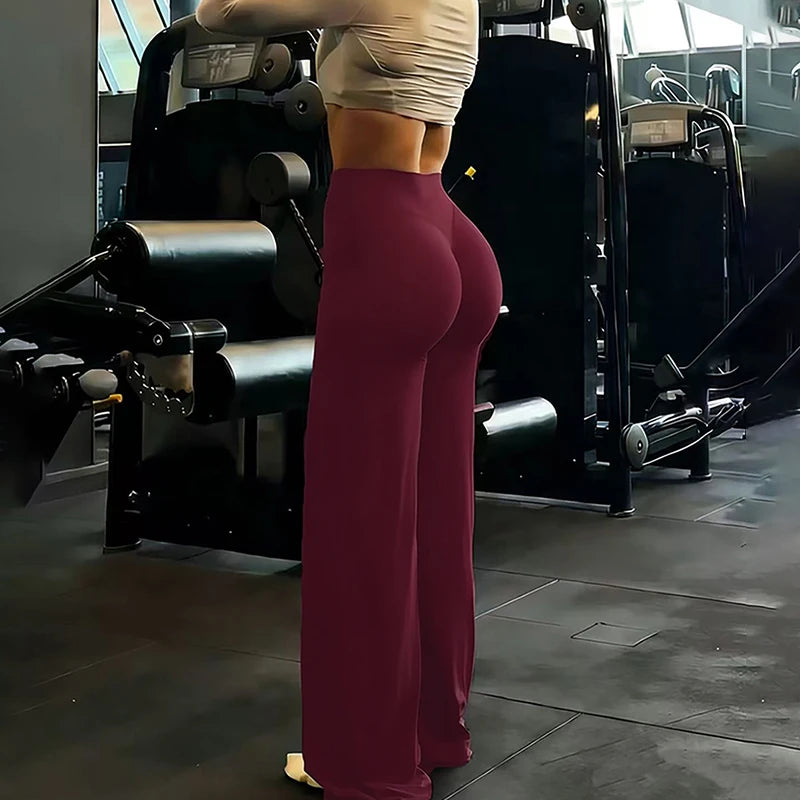 ✨ CNTH High Waist Flare Legging Lounge, maar altijd ready to shine