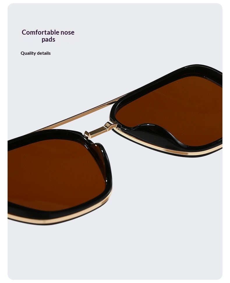 CNTH Unisex Zonnebril UV400 Trendy, Lichtgewicht & Tijdloos Design